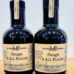Huile Sauge officinale et ail frais