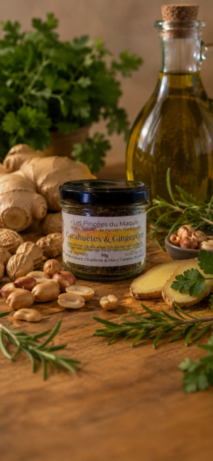 Cacahuètes et Gingembre