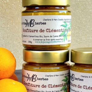 confiture de clémentines Corse 100% Bio